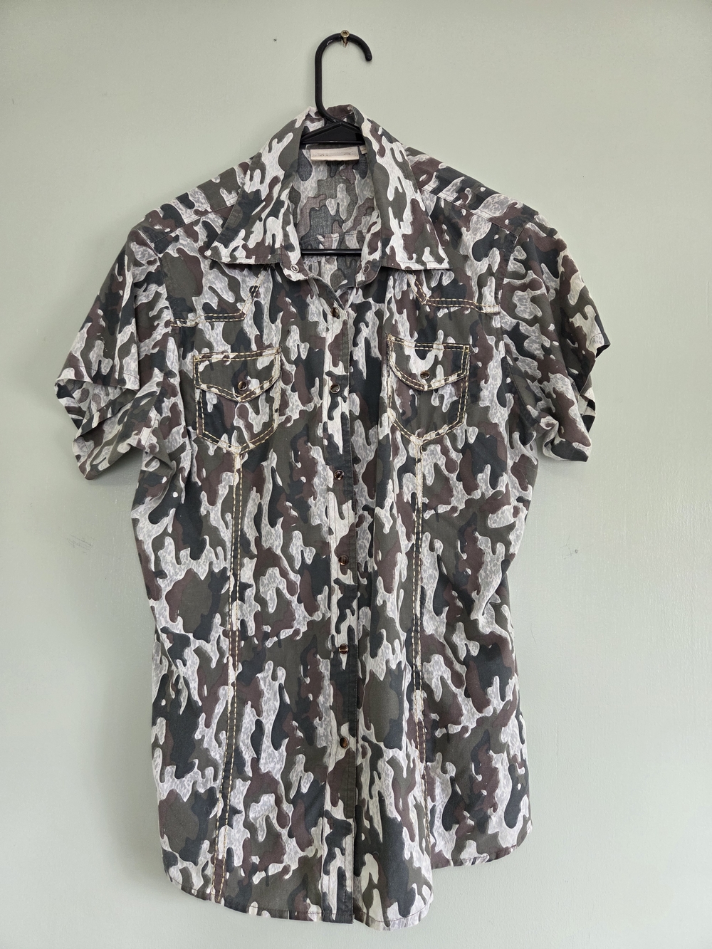 Shyanne Camo Button-Down Shirt